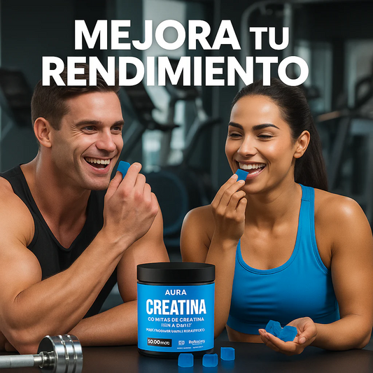 2x1 Aura Gummies® - Gomitas de Creatina
